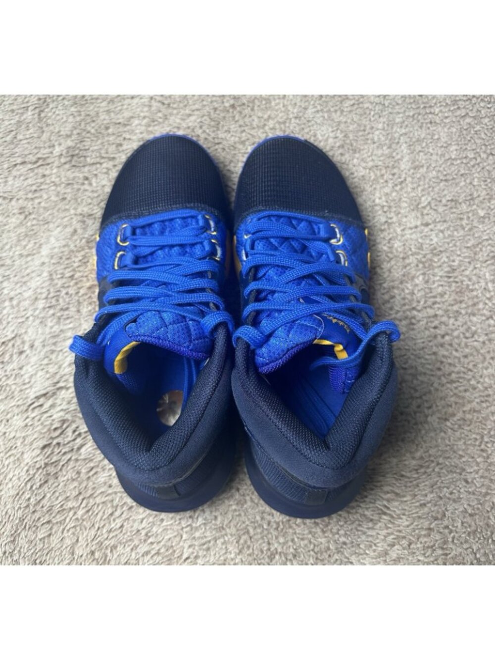 Nike Lebron Witness 8 Entourage Navy Blue Royal Gold FB2239-403 Mens Size 8 - Picture 7 of 16
